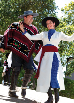 Traditional Chilean dance - La Cueca