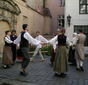 Traditional Latvian Dance